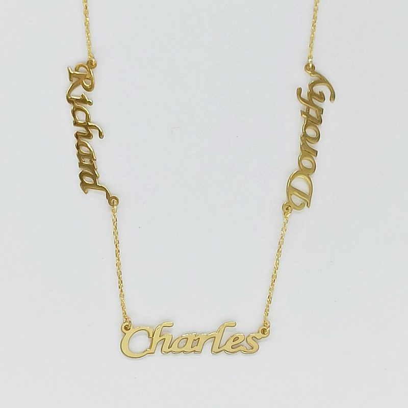 Gold Name Necklace 2
