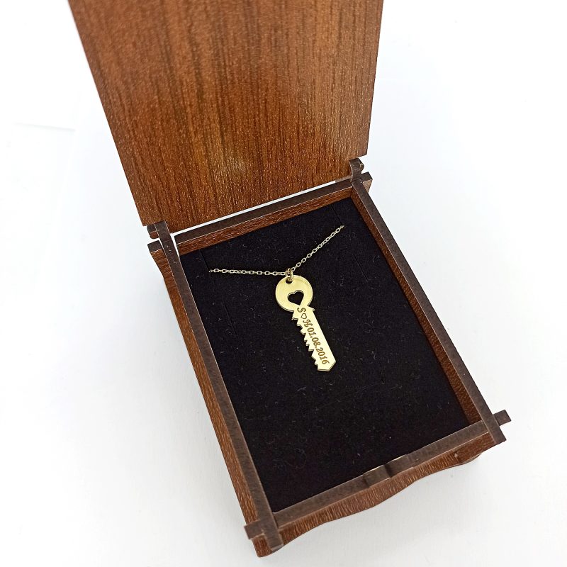 Personalized Key Necklace