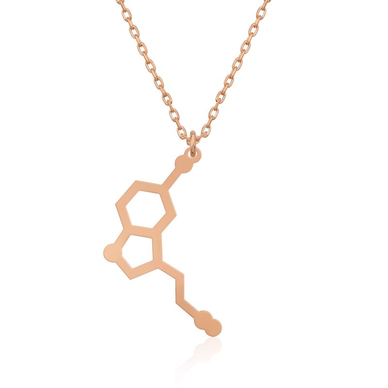 Serotonin Kolye 925 Ayar Gümüş DZG759