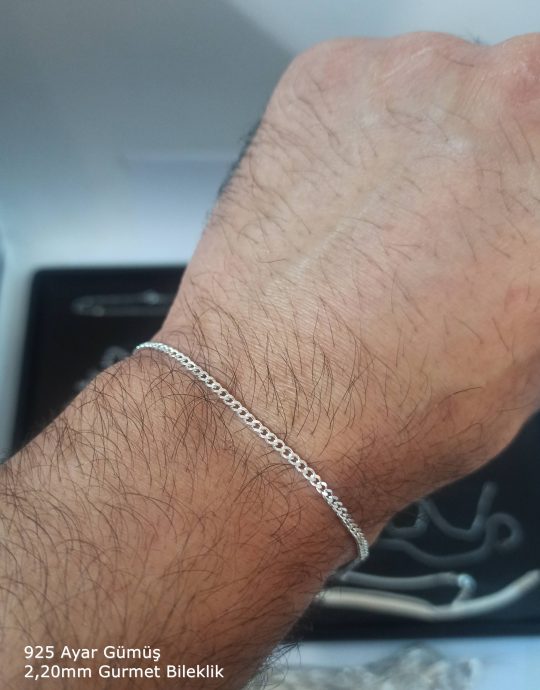 2,20mm gurmet zincir bileklik
